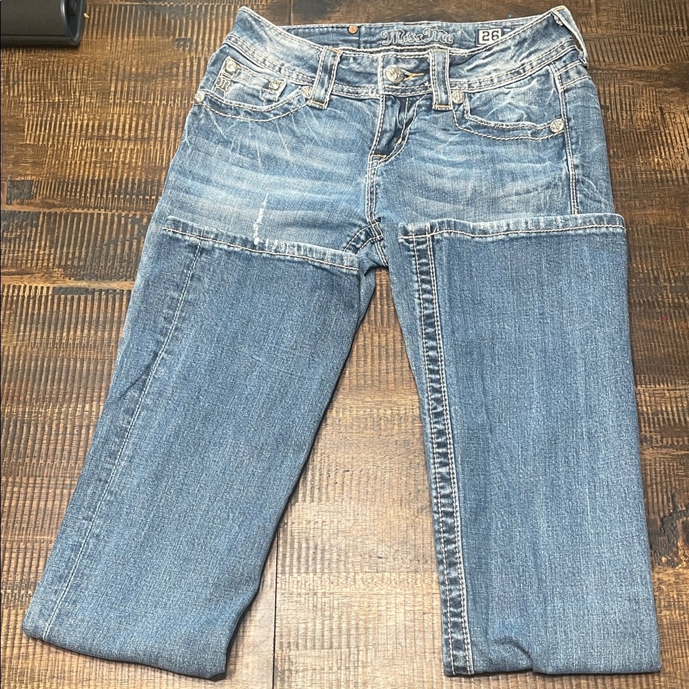 Miss Me Women's Light Blue Boot Cut Jeans